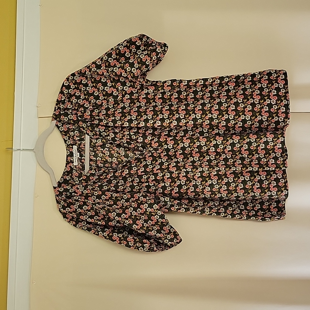 Workshop Republic Clothing Floral Cotton Blouse